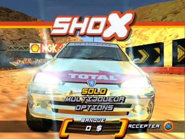 Rally Shox (Japan) screen shot title